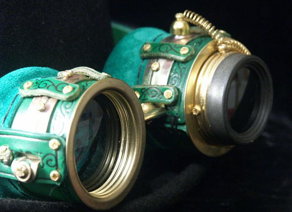 gafas steampunk estilo