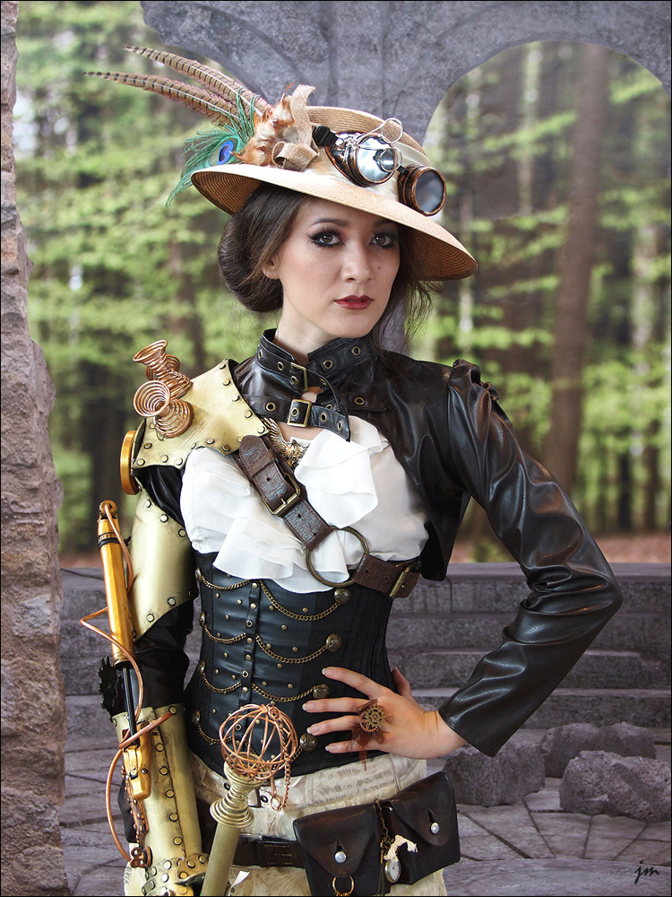 steampunk style mujer