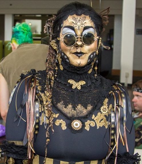 cosplay steampunk maquillaje